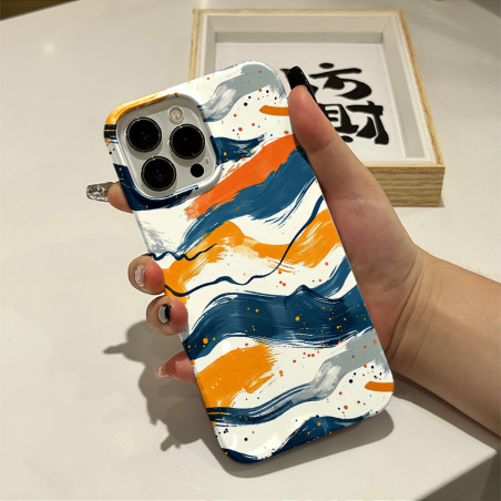 Coque de Protection Magnétique Double Couche - Peinture à l'huile simple — ECO · Smarty Paris 18e